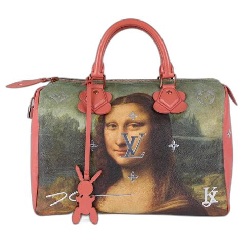 louis vuitton jeff koons speedy|jeff koons handbags.